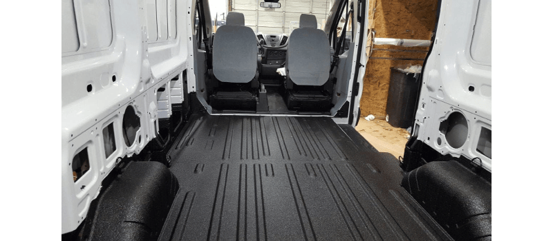 Finished spray-in bedliner